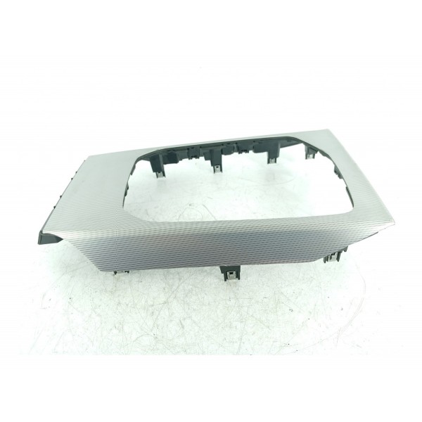 Moldura Alavanca Marcha Bmw 320i 330i G20 2019/2025 Orig Prateado Lisa