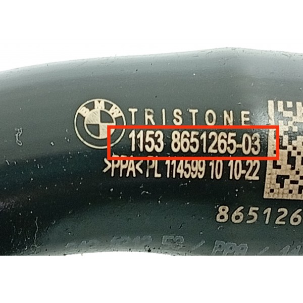 Mangueira Duto Bomba Agua Bmw 320 330 G20 X4 19/25 865126583