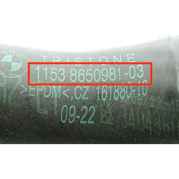 Mangueira Agua Radiador Bmw 320 330 G20 X4 19/2025 865098103