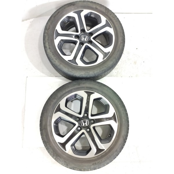 Jogo Roda Honda Hrv 225/50 R17 2014 2015/2021 Original