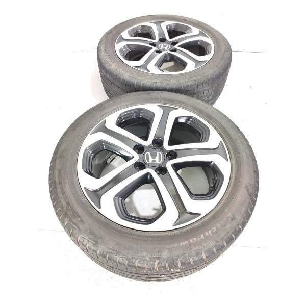 Jogo Roda Honda Hrv 225/50 R17 2014 2015/2021 Original