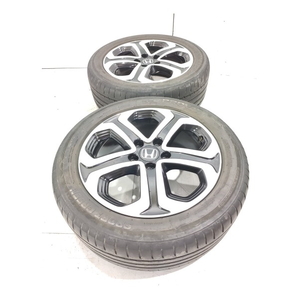 Jogo Roda Honda Hrv 225/50 R17 2014 2015/2021 Original