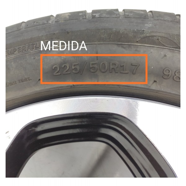 Jogo Roda Honda Hrv 225/50 R17 2014 2015/2021 Original