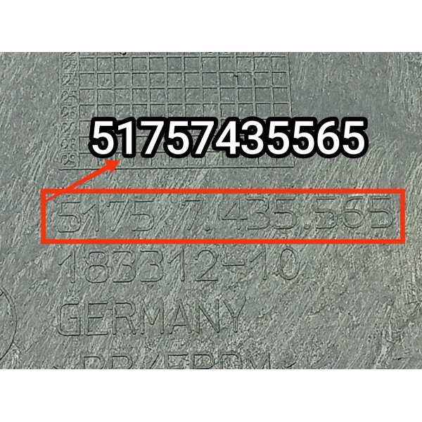 Protetor Assoalho Bmw 320 330 G20 Esq 19/25 Det 51757435565