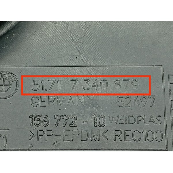 Defletor Parabarro Bmw 320 330 Diant Esq 19/25 51717340879