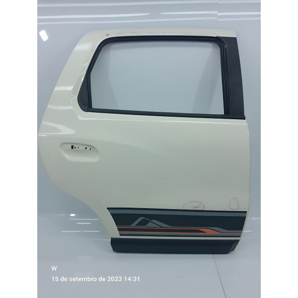 Porta Traseira Direita Spin Activ  2015/2018 Traseira Direita Bege