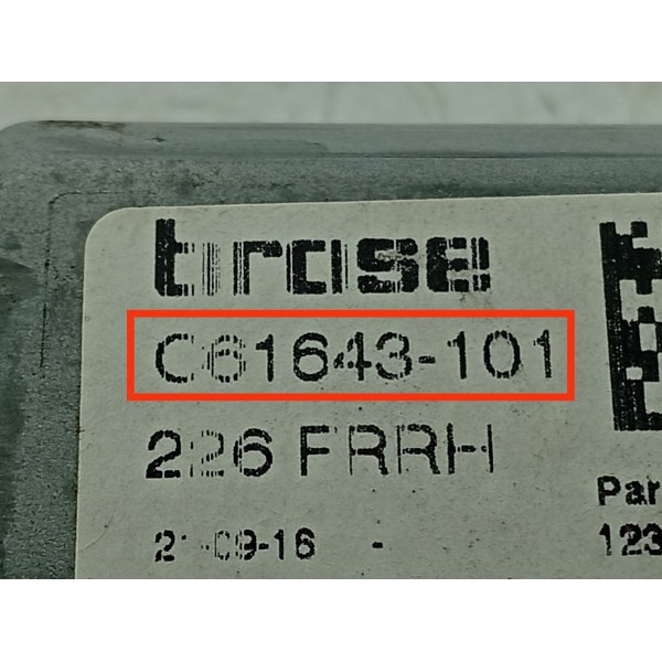 Motor Maquina Vidro Toro Diant Direito 2016/2021 C61643101