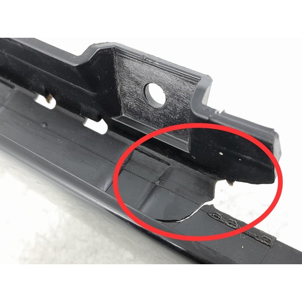 Moldura Porta Dianteira Esquerda Fusion 13/18 Es73f20899 Det Preto