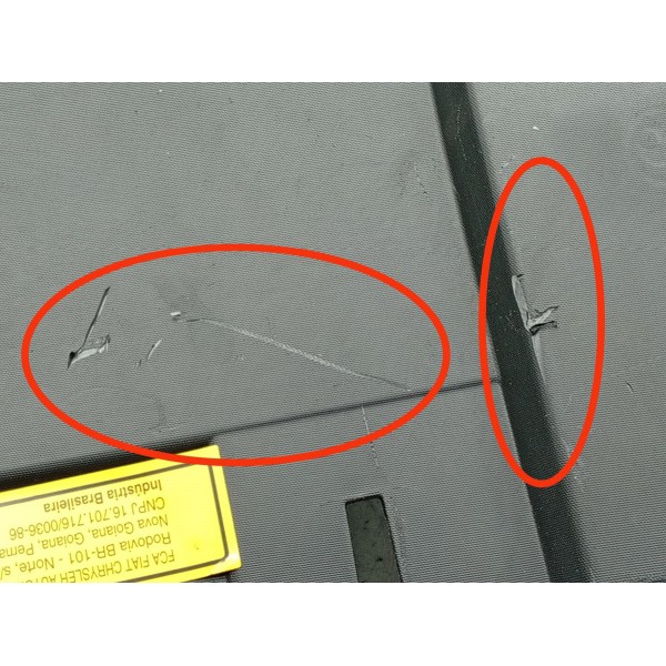 Suporte Grade Fiat Toro Superior 2016/2021 Det 100221766 Preto