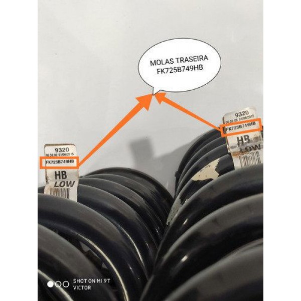 Molas Traseiras  Discovery Sport 11/19 Fk725b749hb