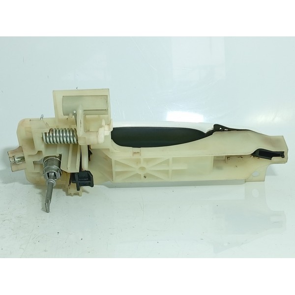 Macaneta Externa Porta Hyundai Creta Diant Esquerda 2017/21 Branco Dianteira