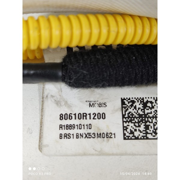 Bolsa Banco Hyundai Hb20 Direita 2020/2024 80610r1200 Palha