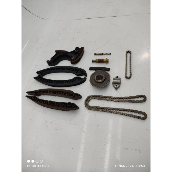 Kit Corrente Mercedes C180 C200 2011 2012 A2710300863 Verde-escuro