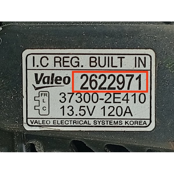 Alternador Hyundai Creta 2.0 2017 2018 2019 2020/21 2622971