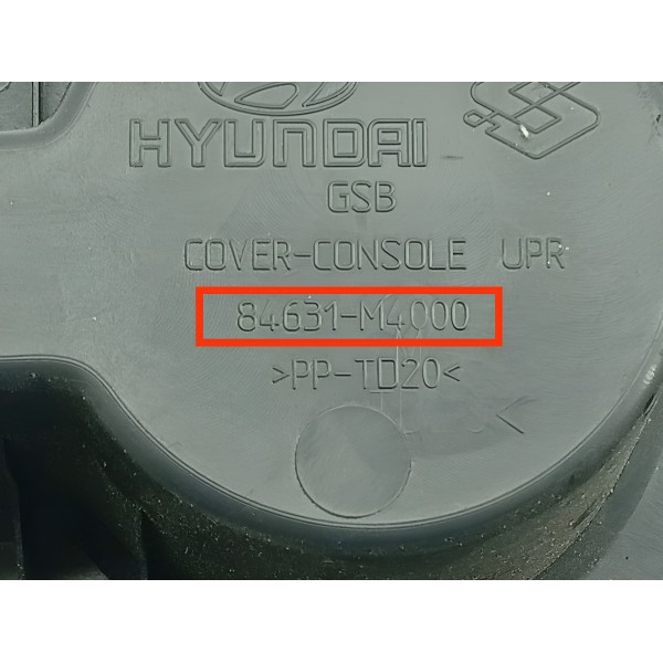 Console Central Hyundai Creta 2017 2018 2019/2021 84631m4000