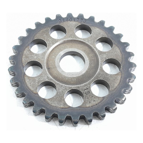 Guia Corrente Polia Bomba Oleo Volvo V60 S60 Xc60 T5 14/2017 Cinza