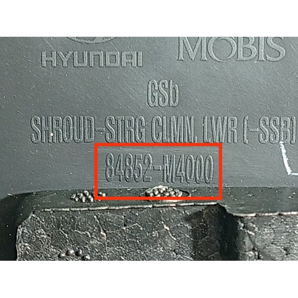 Moldura Chave Seta Hyundai Creta Inferior 2017/21 84852m4000