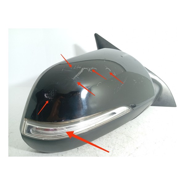 Retrovisor Hyundai Creta Direito 5 Pinos 2017/2021 Det Orig