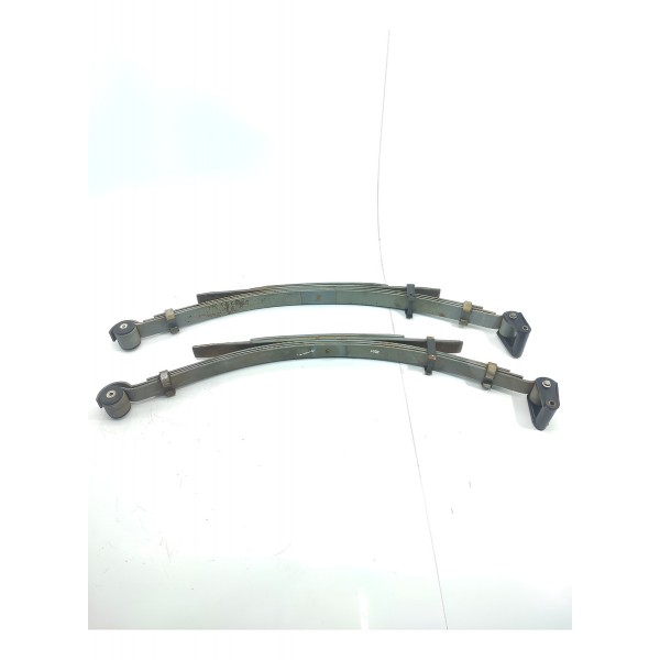 Par Molas Traseira Amarok V6 5 Laminas 2017/2023 2h0511151ae