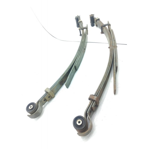 Par Molas Traseira Amarok V6 5 Laminas 2017/2023 2h0511151ae