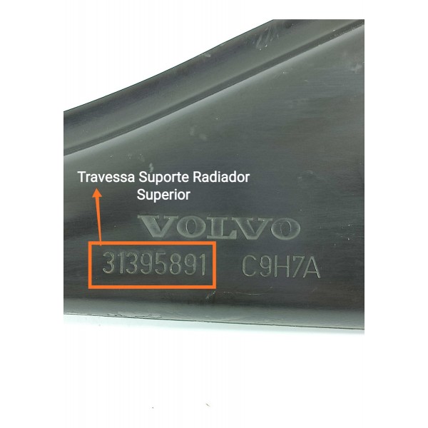 Travessa Sup Radiado Volvo V60 S60 2011/2018 31395891