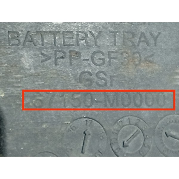 Suporte Bandeja Bateria Hyundai Creta 2017/21 Det 67150m0000