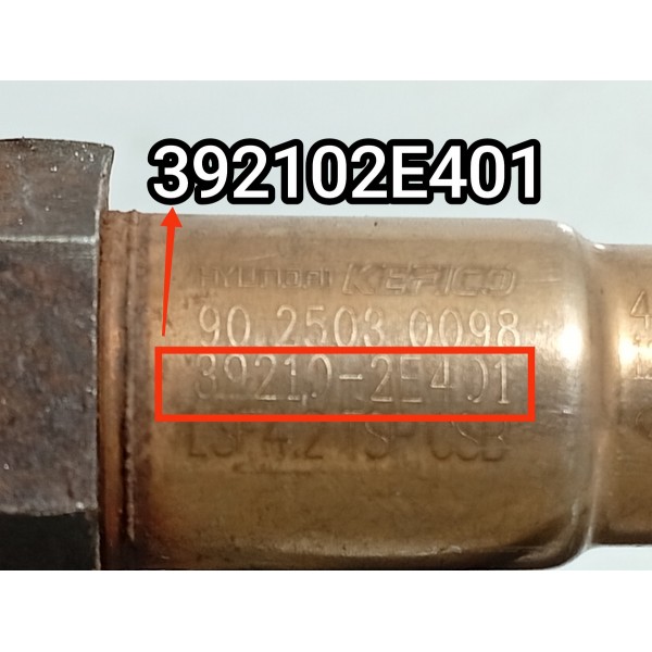 Sonda Lambda Pos Hyundai Creta 2.0 2017/2021 392102e401