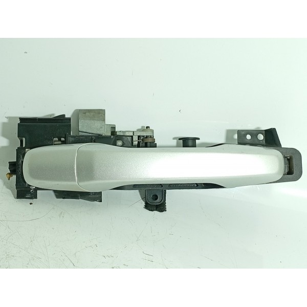 Macaneta Externa Porta Ford Edge Traseira Direita 2008/2014 Prateado Traseira