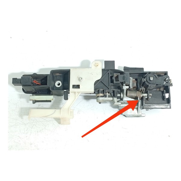 Macaneta Externa Porta Ford Edge Diant Esquerda 08/2014 Det Prateado Dianteira