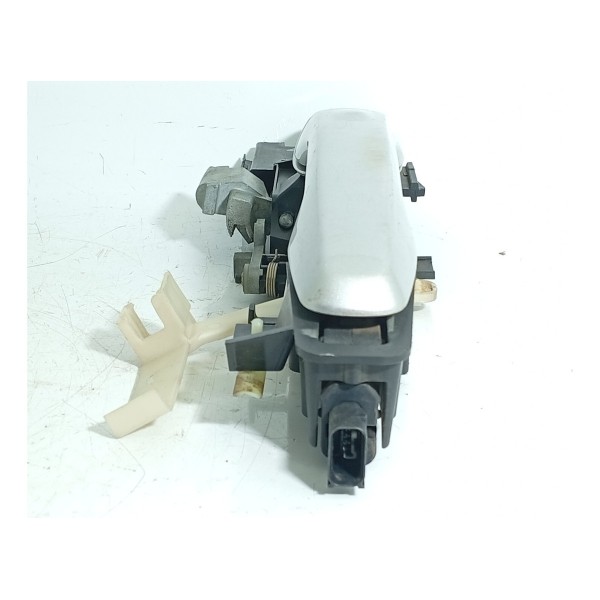 Macaneta Externa Porta Ford Edge Diant Esquerda 08/2014 Det Prateado Dianteira