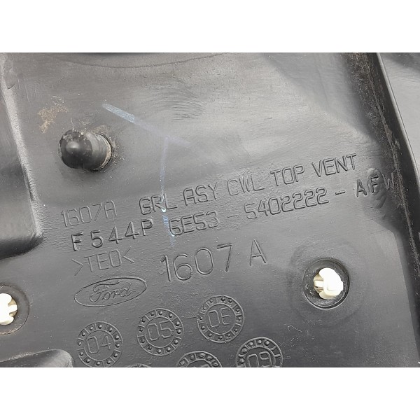 Grade Parabrisa Ford Fusion 2010 2011 2012 6e535402222afw Preto Central Parabrisa