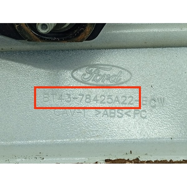 Moldura Tampa Traseira Edge C/camera 10/14 Det Bt4378425a22 Branco