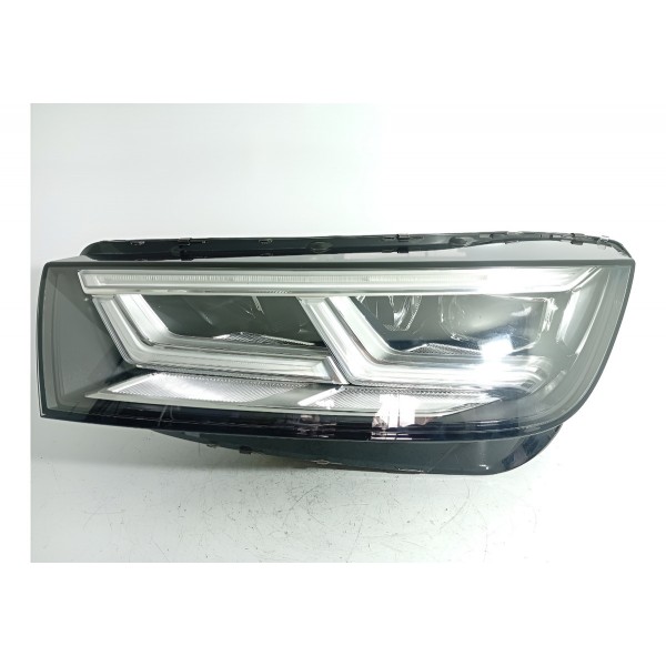 Farol Audi Q5 Esquerdo Led 2017/2021 Compl 80a941033c Esquerdo/motorista