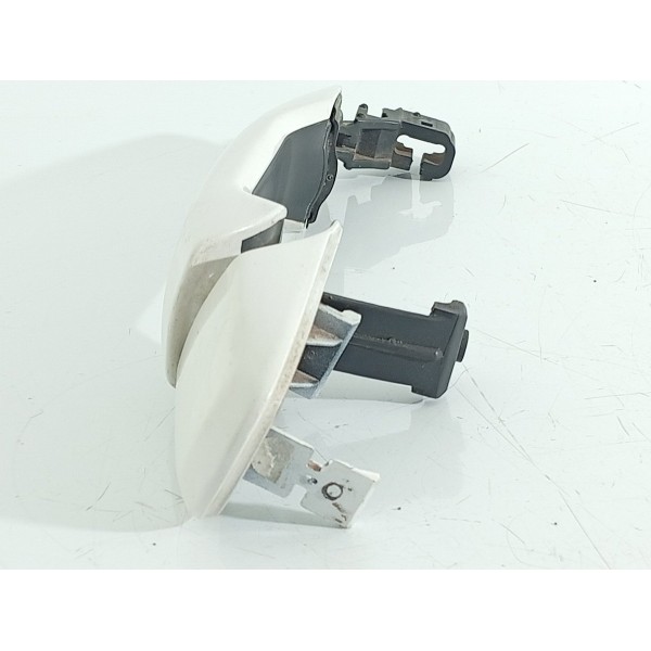 Macaneta Externa Porta Ford Edge Traseira Dir/esq 2008/2014 Cinza Traseira