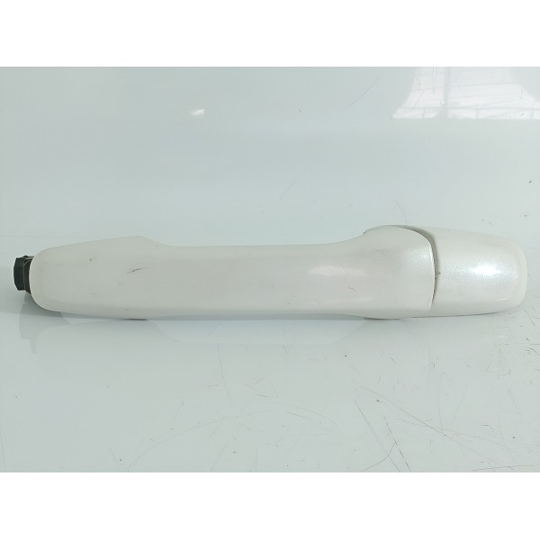 Macaneta Externa Porta Ford Edge Traseira Dir/esq 2008/2014 Branco Traseira