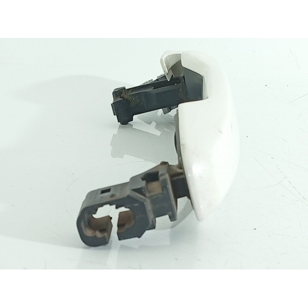 Macaneta Externa Porta Ford Edge Traseira Dir/esq 2008/2014 Branco Traseira