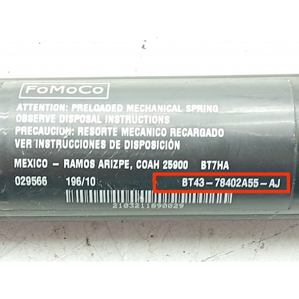 Amortecedor  Tampa Traseira Edge Eletrico 08/14 Bt4378402a55