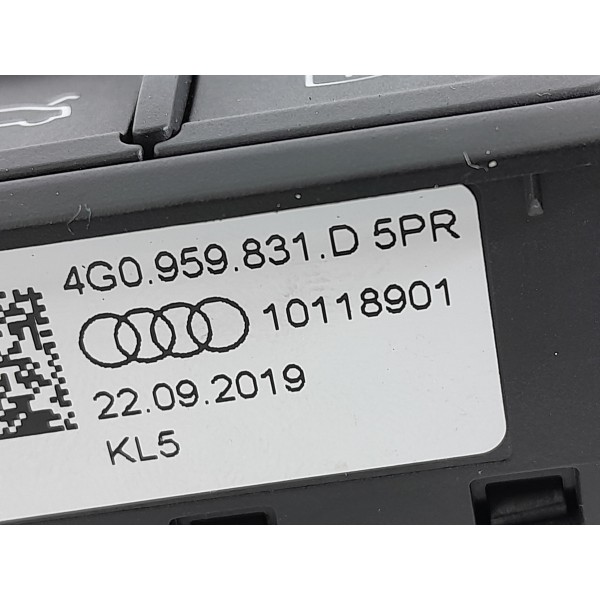 Botao Abertura Trava Porta Mala Audi Q5 2017/2020 4g0959831d