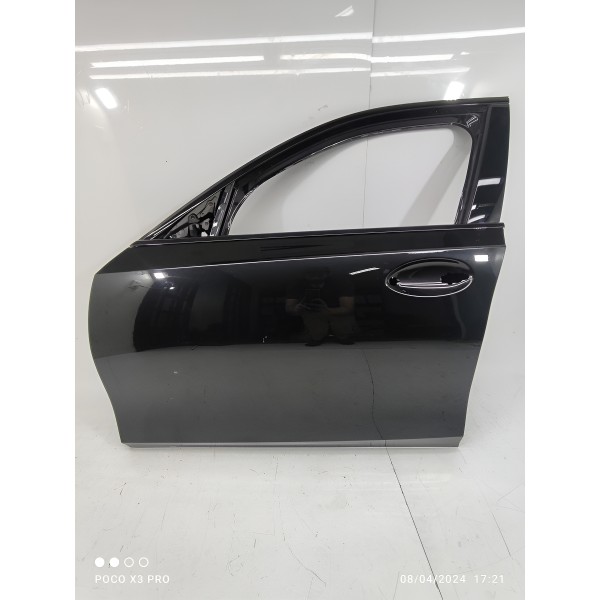 Porta Bmw 320 G20 G21 Dianteira Esquerda 2019/2025 Lisa Dianteira Direita Preto