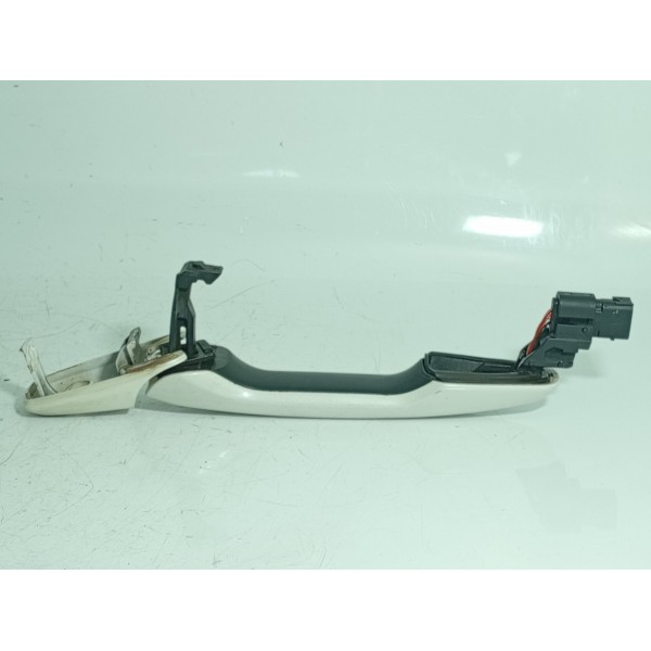 Macaneta Externa Porta Ford Edge Diant Esquerda 08/2014 Orig Branco Dianteira