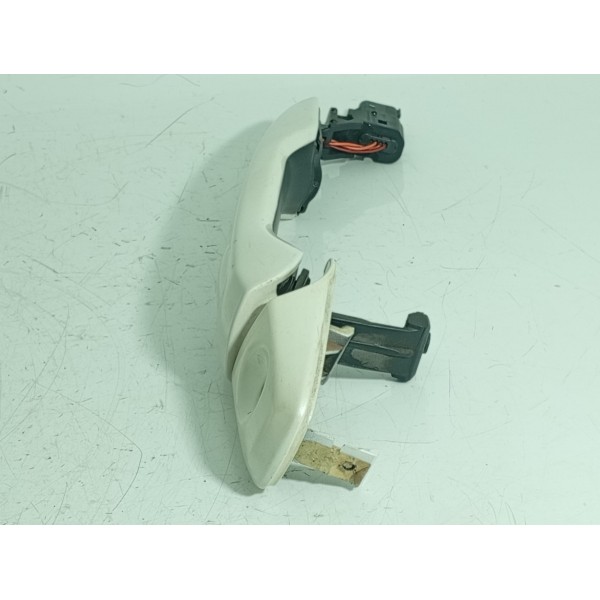 Macaneta Externa Porta Ford Edge Diant Esquerda 08/2014 Orig Branco Dianteira