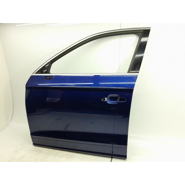 Porta Audi Q5 Dianteira Esquerda 2018/2025 Original Dianteira Esquerdo Azul-marinho