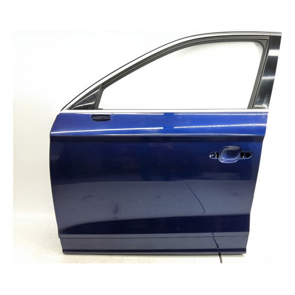 Porta Audi Q5 Dianteira Esquerda 2018/2025 Original Dianteira Esquerdo Azul-marinho