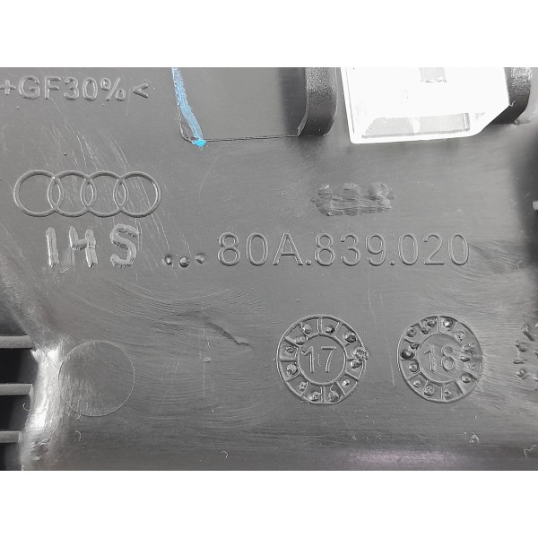 Macaneta Interna Audi Q5 Traseira Direita 17/20 80a839020 Preto Traseira