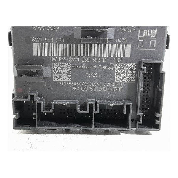 Modulo Porta Audi Q5 Dianteira Esquerda 18/20 8w1959593j Det