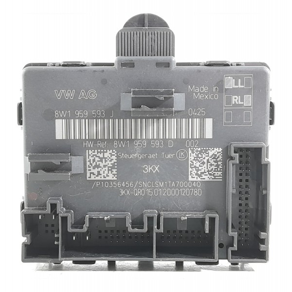 Modulo Porta Audi Q5 Dianteira Esquerda 18/20 8w1959593j Det