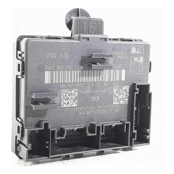 Modulo Porta Audi Q5 Dianteira Esquerda 18/20 8w1959593j Det