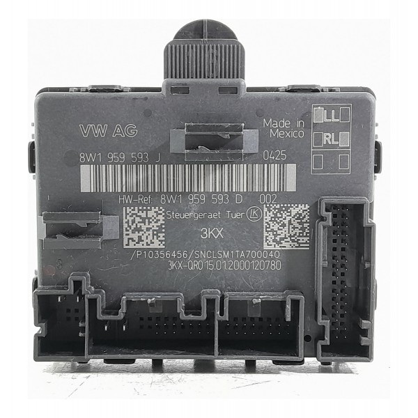 Modulo Porta Audi Q5 Dianteira Esquerda 18/20 8w1959593j Det