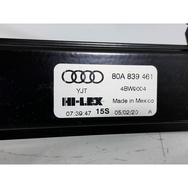 Maquina Vidro Audi Q5 Traseira Esquerda 17/24 80a839461