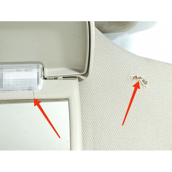 Quebra Sol  Ford Edge Direito 2008 2009 2010 2011/2014 Det